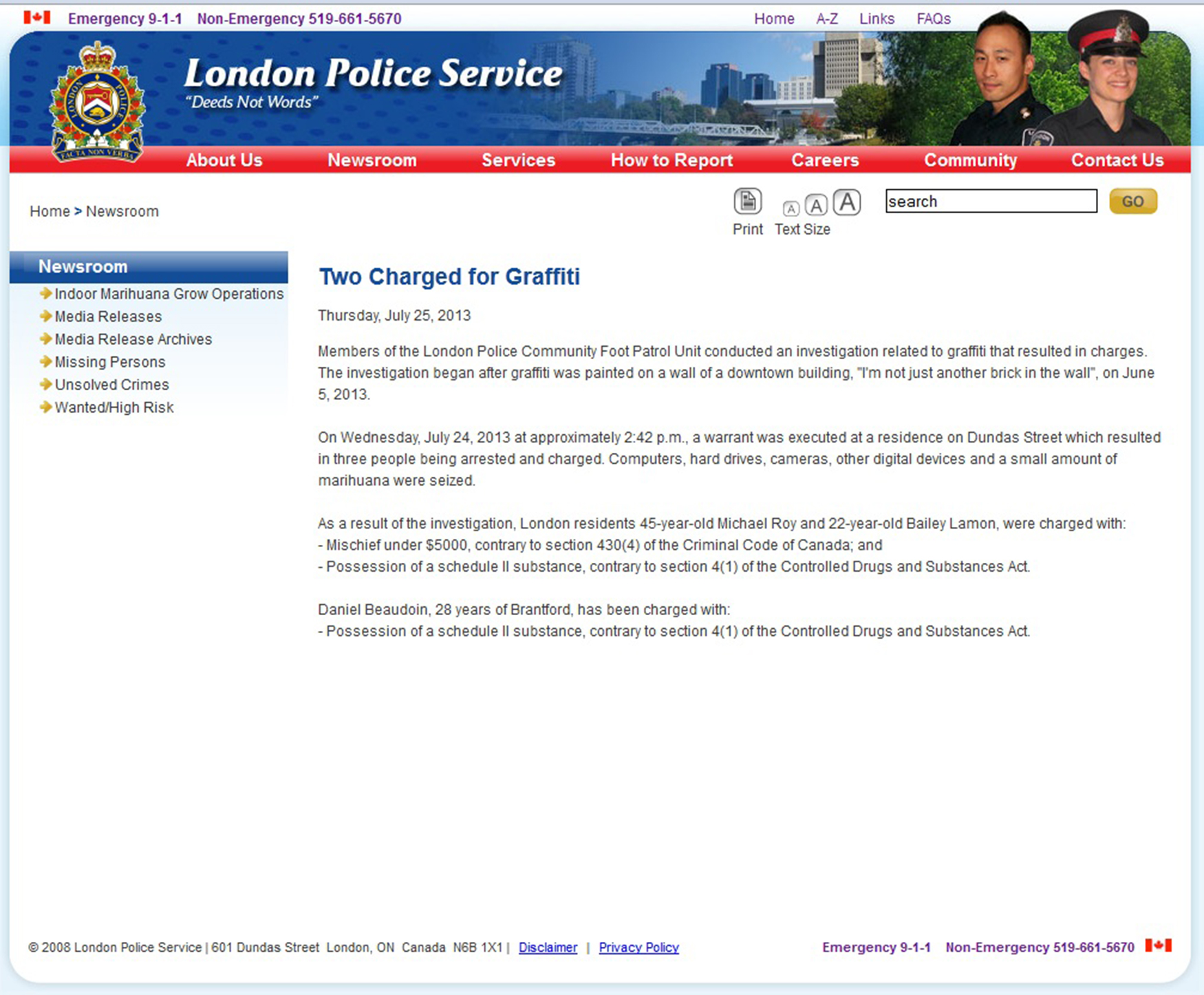 police report