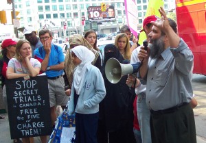 aly hindy csis protest 2004