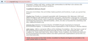 corpwatch funded by tides