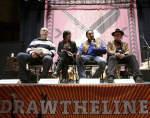 erial deranger ( second from left )