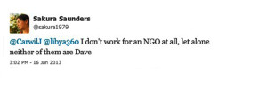 sakura saunders NGO