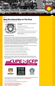 ocap protest main