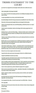 mills statement